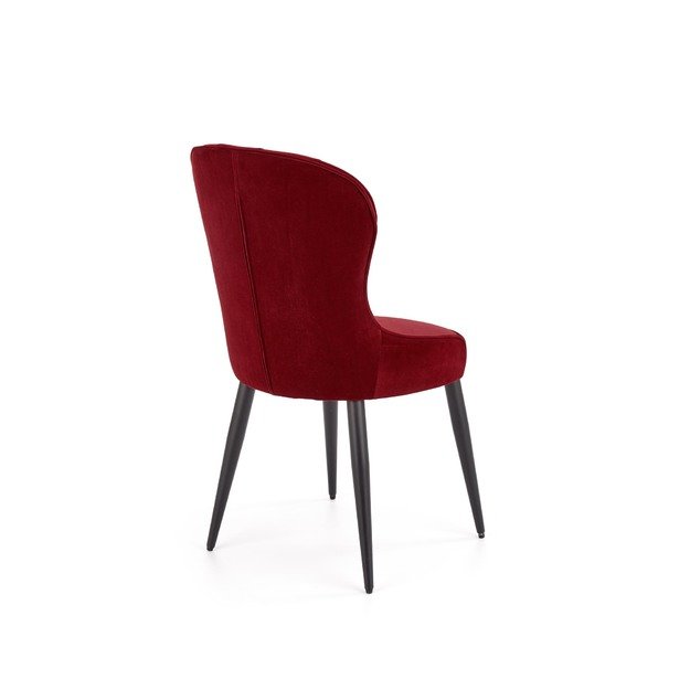 K366 chair, color: dark red 24