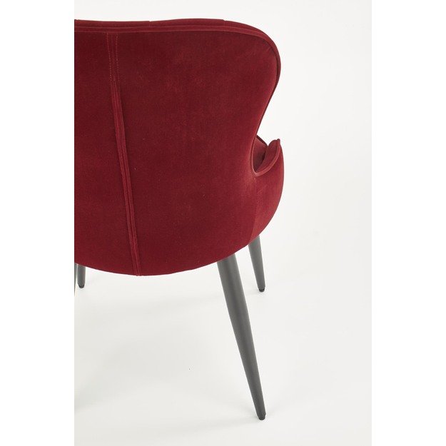 K366 chair, color: dark red 27