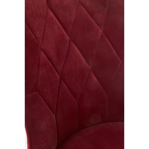 K366 chair, color: dark red 3