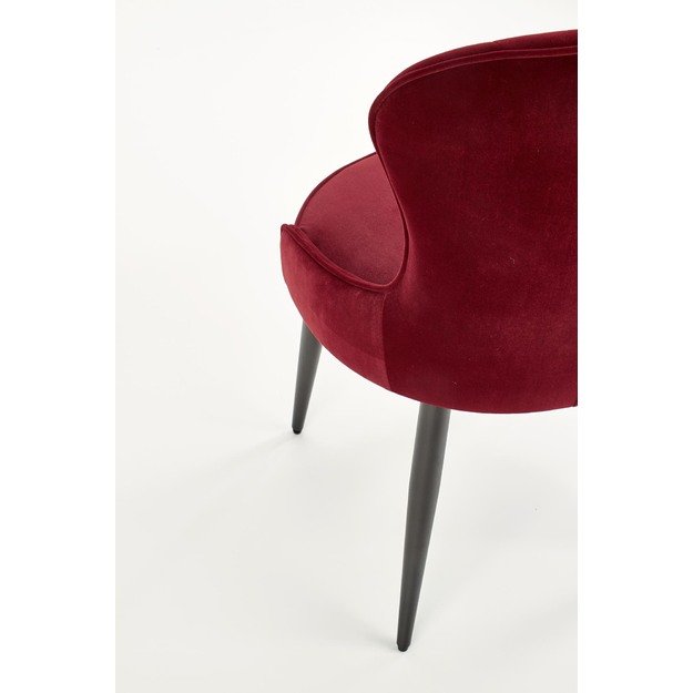 K366 chair, color: dark red 11