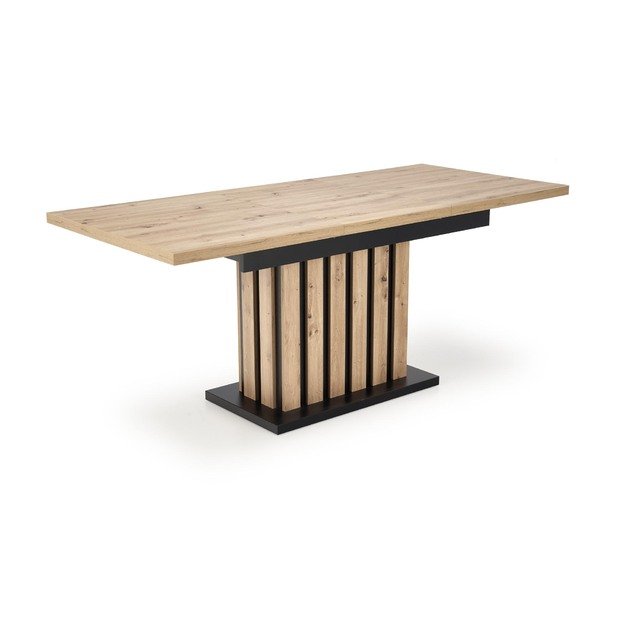 LAMELLO extension table, artisan oak / black 21