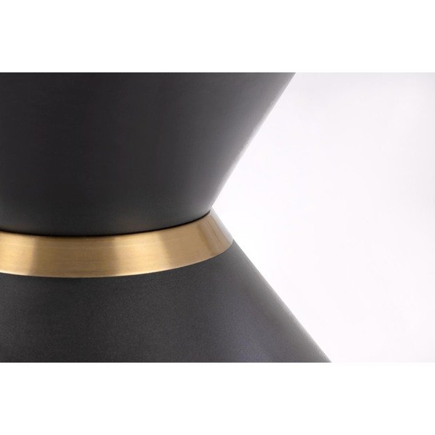 GORETTI coffee table, white marble / black 6