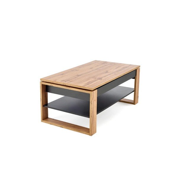 BETTY lifting top coffee table, color: artisan oak / black 3
