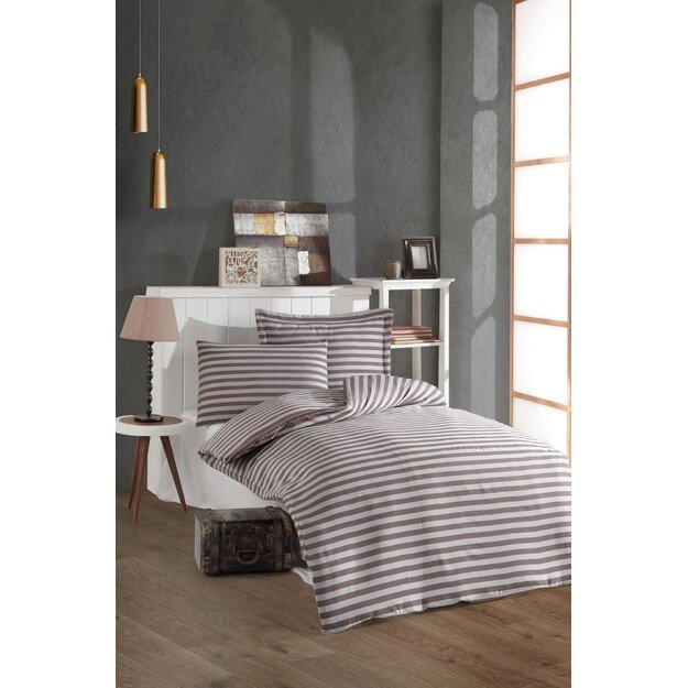 Water Yollu Saten - Brown