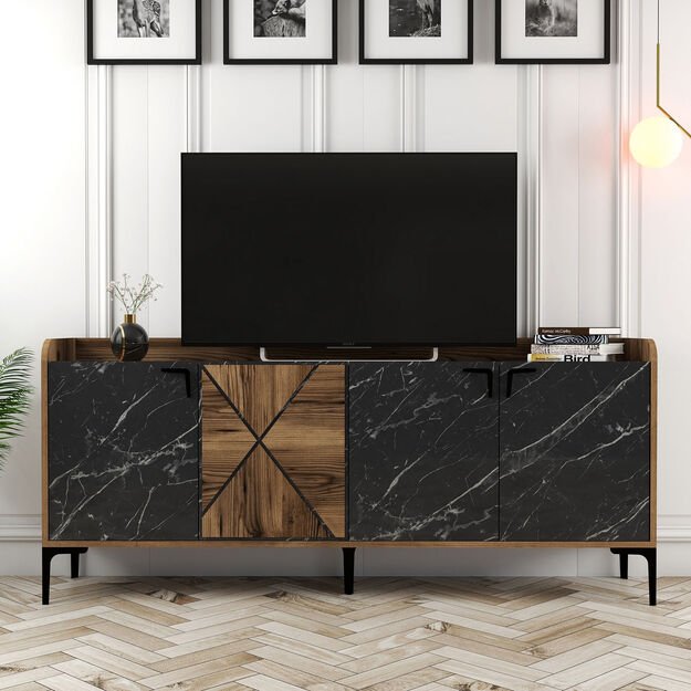 Venedik - Walnut, Black Marble 4