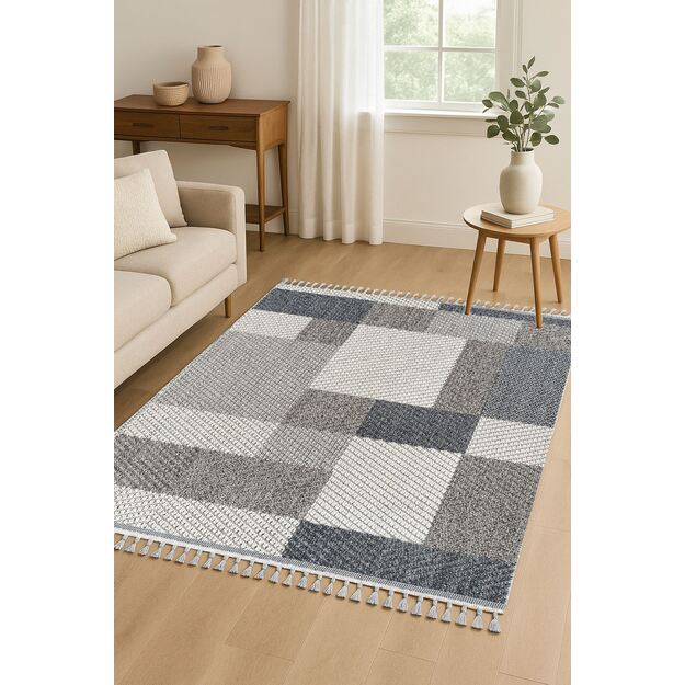 Bukle 1403 - Grey, Blue