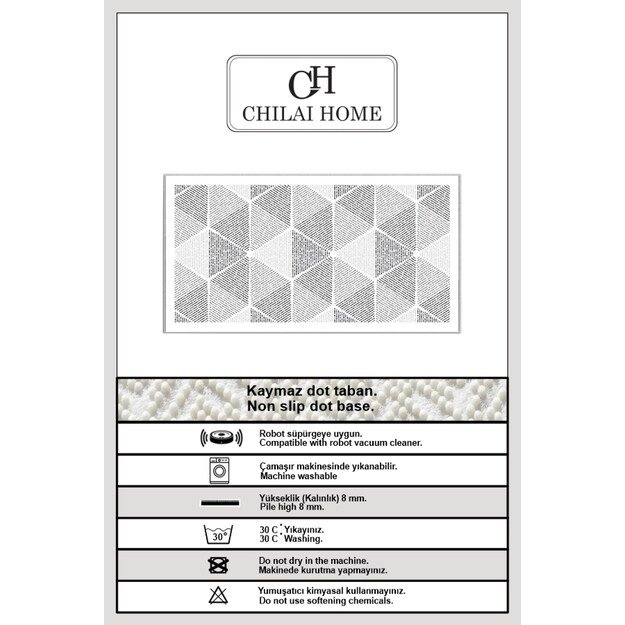 Ecora Rectangle - Grey 2