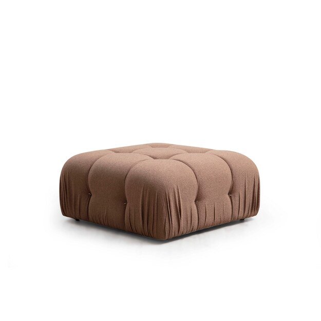 Bubble Pouffe - Brown Bouclette