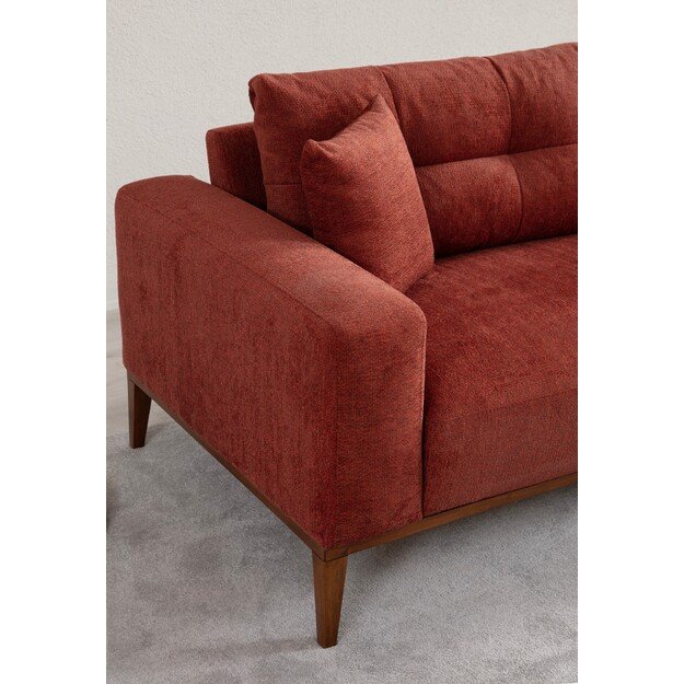 Sinor 3 Seater - Tile Red 7