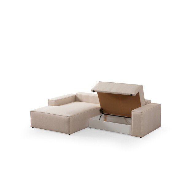 Pırlo Corner Left - Ecru 13