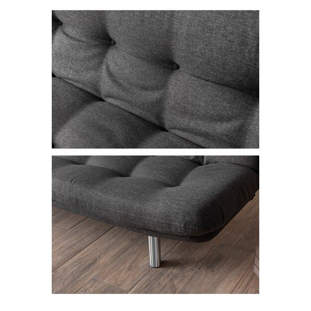 Misa Small Sofabed - Dark Grey 3
