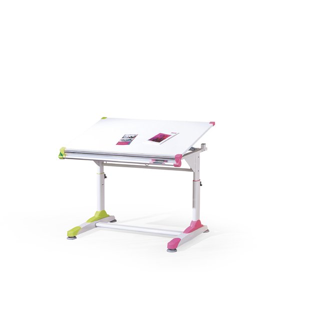 COLLORIDO desk color: white/green/pink 1