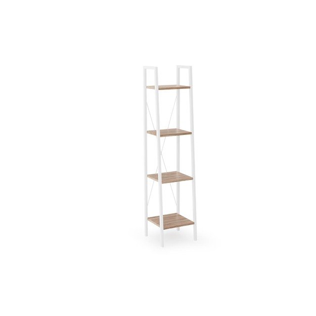 NARVIK REG1 shelving white / sonoma oak