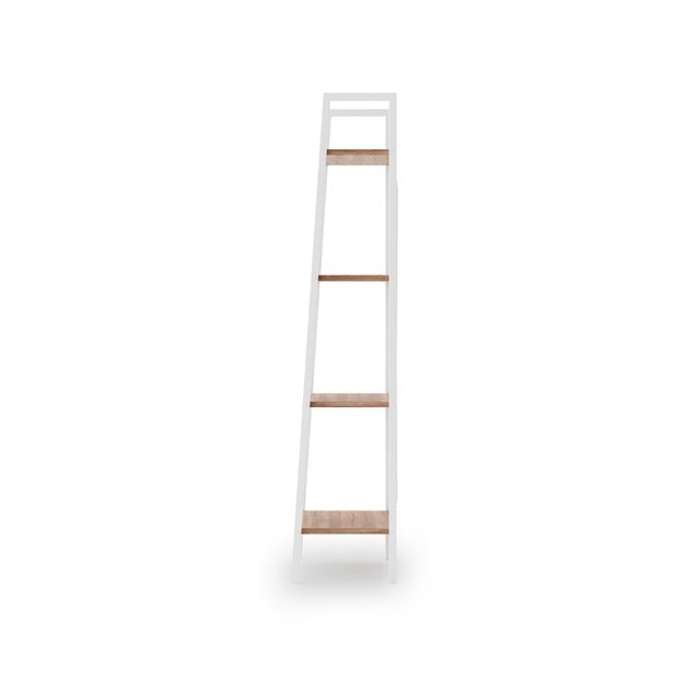 NARVIK REG1 shelving white / sonoma oak