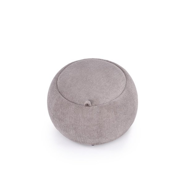 LUMI pouffe color: grey