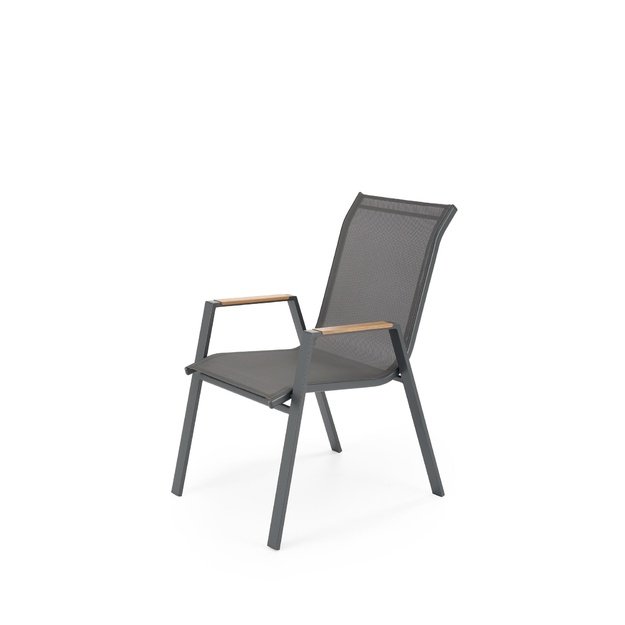 HOVER garden chair, grey / anthracite