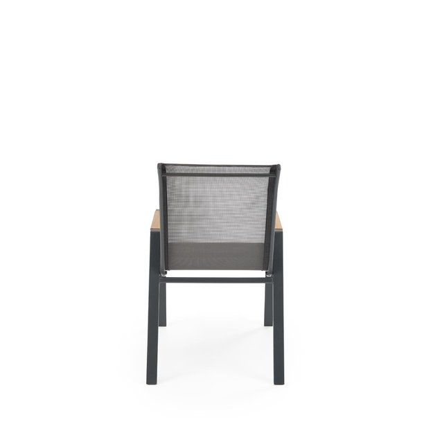 HOVER garden chair, grey / anthracite