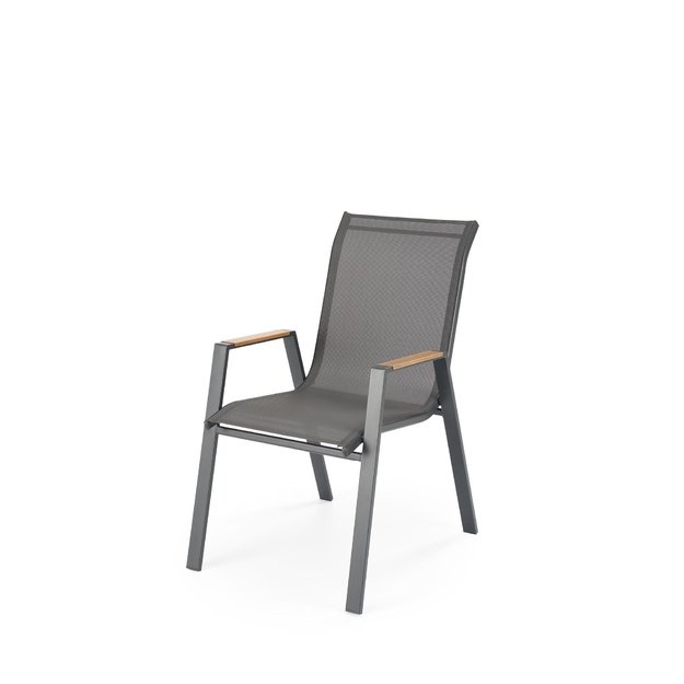 HOVER garden chair, grey / anthracite