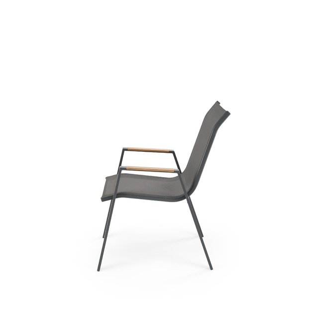 HOVER garden chair, grey / anthracite