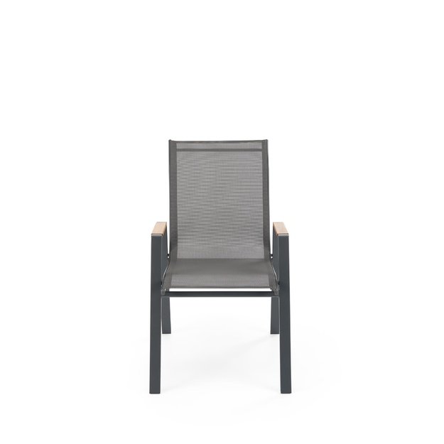HOVER garden chair, grey / anthracite