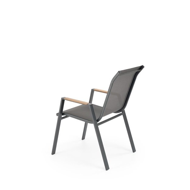 HOVER garden chair, grey / anthracite