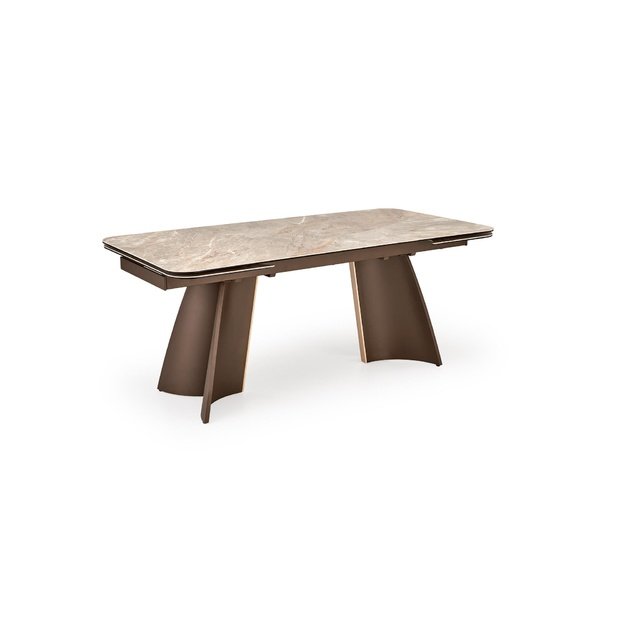 VESNA extension table, color: beige marble