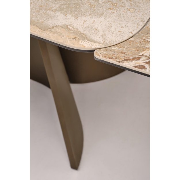 VESNA extension table, color: beige marble