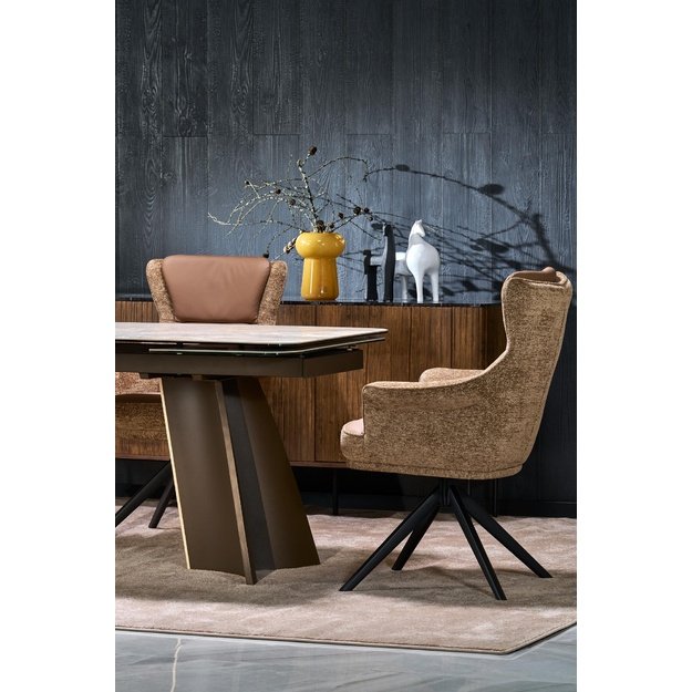 VESNA extension table, color: beige marble