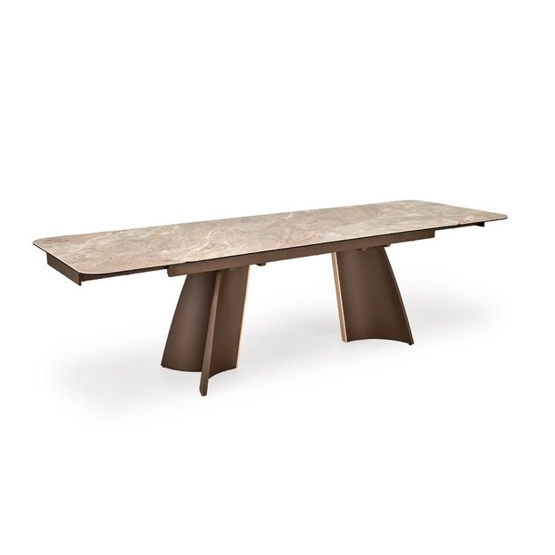 VESNA extension table, color: beige marble