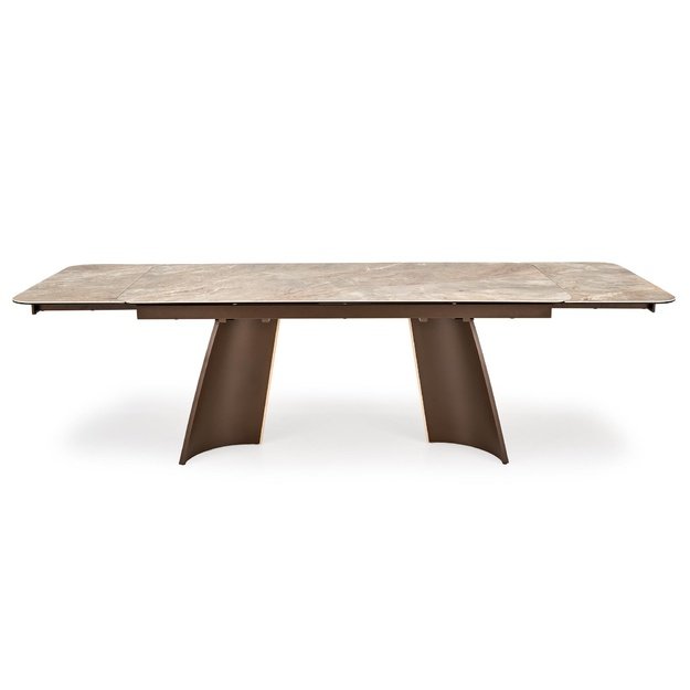VESNA extension table, color: beige marble