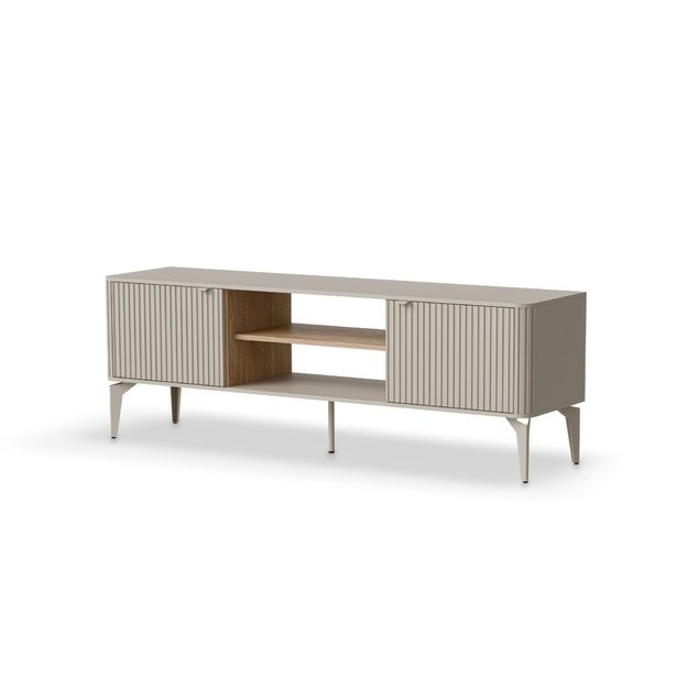 BELUCI RTV-1 RTV stand cashmere / cremona oak