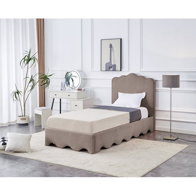 ORSO bed, beige