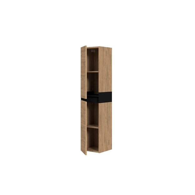 wall cabinet, DUESA SL, gold oak / black 1