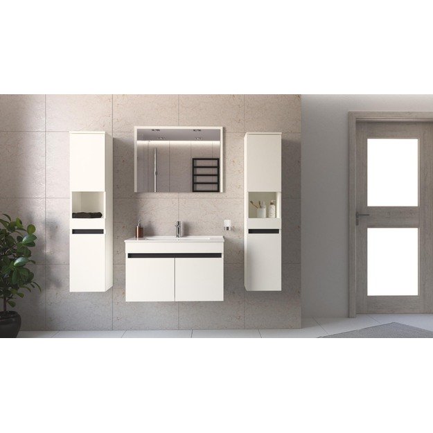 sink cabinet, FIGARO SU-80, white+3 colors 3