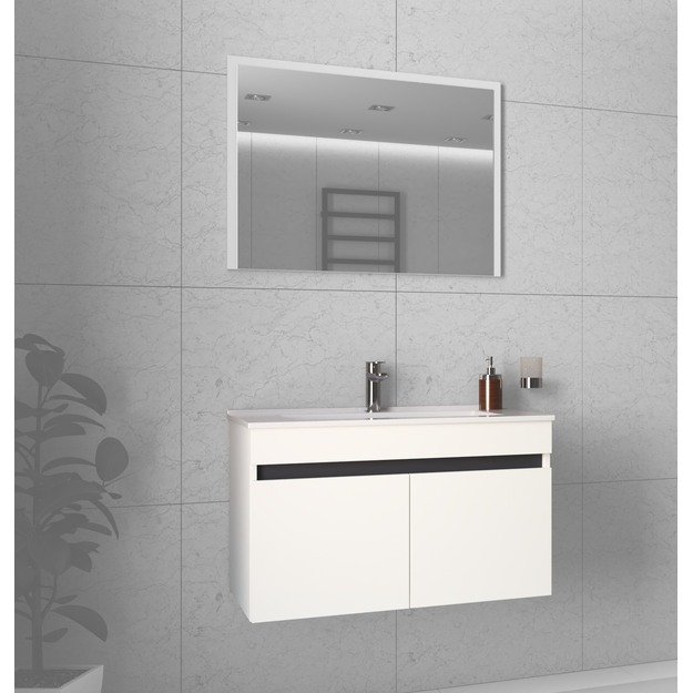 sink cabinet, FIGARO SU-80, white+3 colors