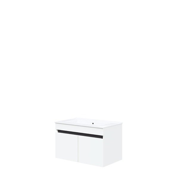 sink cabinet, FIGARO SU-80, white+3 colors 1
