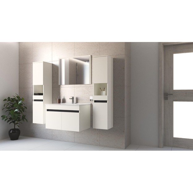 sink cabinet, FIGARO SU-80, white+3 colors 5