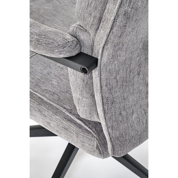 ADRIANO leisure chair color:  grey #11 7