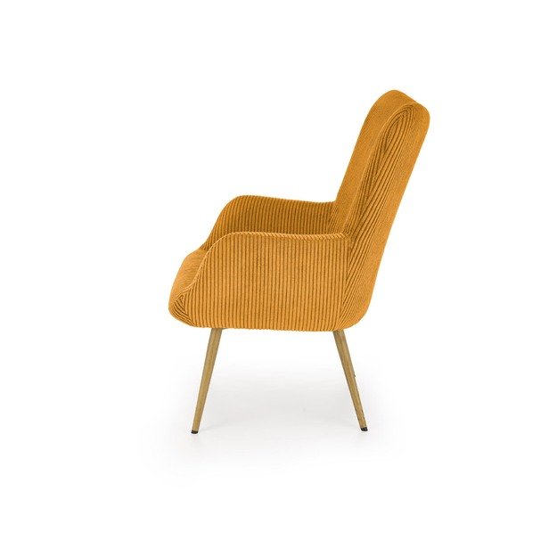 AMARO leisure chair, mustard 4