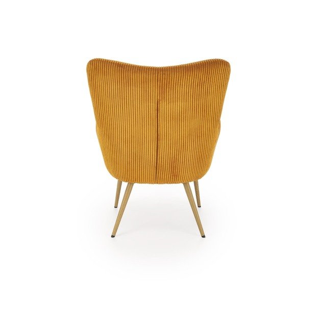 AMARO leisure chair, mustard 11