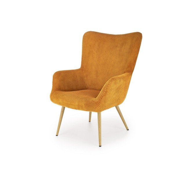 AMARO leisure chair, mustard