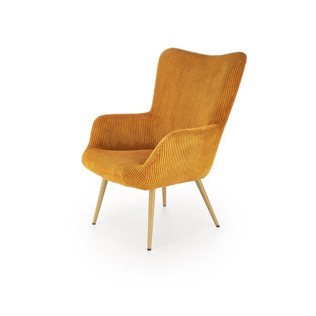AMARO leisure chair, mustard 6