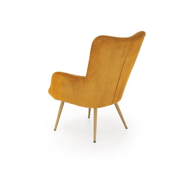 AMARO leisure chair, mustard 5