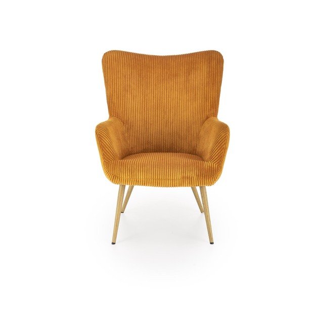 AMARO leisure chair, mustard 1