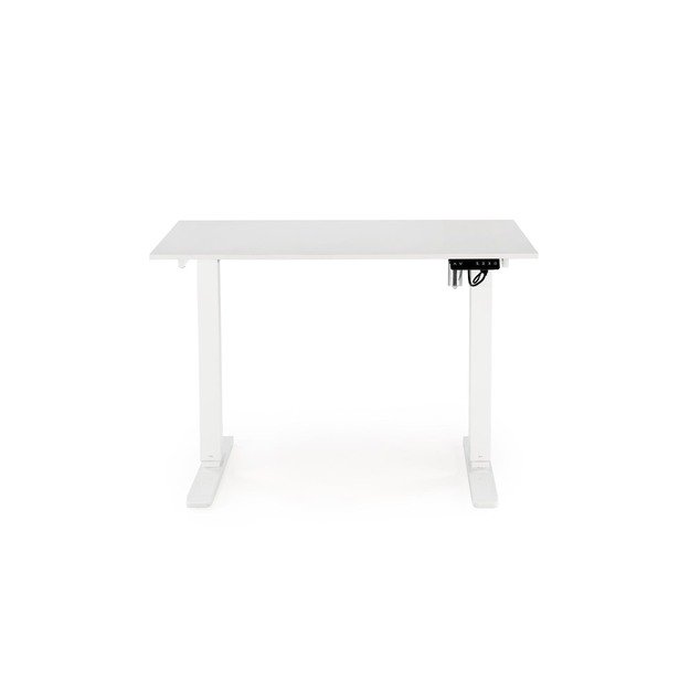 B53 desk with adjustable height,  white 7