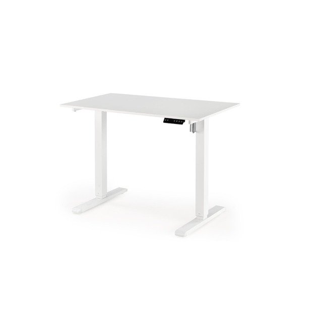B53 desk with adjustable height,  white 17