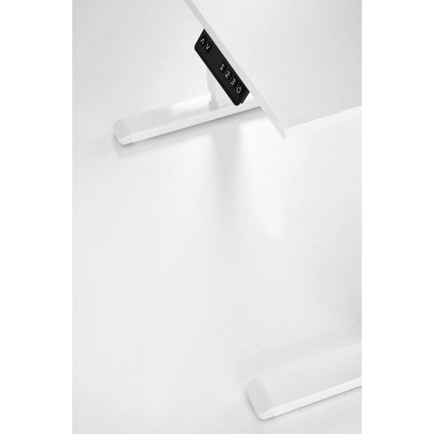 B53 desk with adjustable height,  white 4