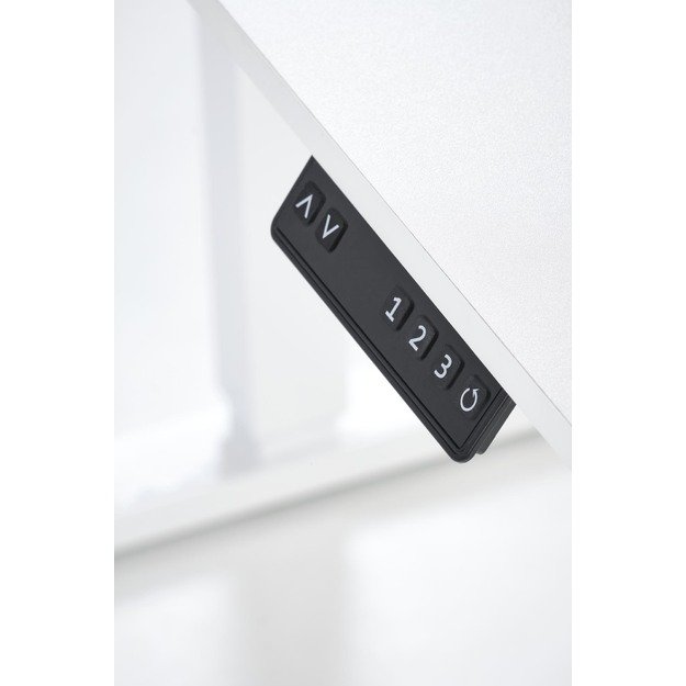 B53 desk with adjustable height,  white 14