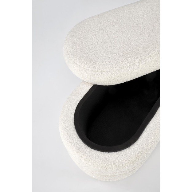 BLISS bench with storage function, creamy 10