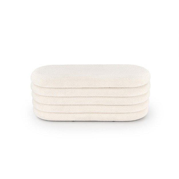 BLISS bench with storage function, creamy 5
